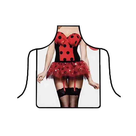 Фартух з приколом для дівчини 75 на 55 см різнобарвний Київ