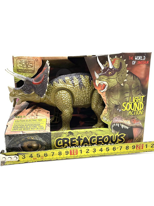 Динозавр Wen Sheng ходить світлові та звукові ефекти Хакі (WS 5315) Чернигов - изображение 4