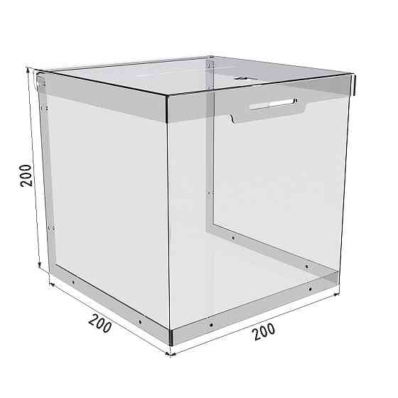 Ящик для пожертвований EKOSTAR 200х200х200 ПЭТ 1.5 мм Киев