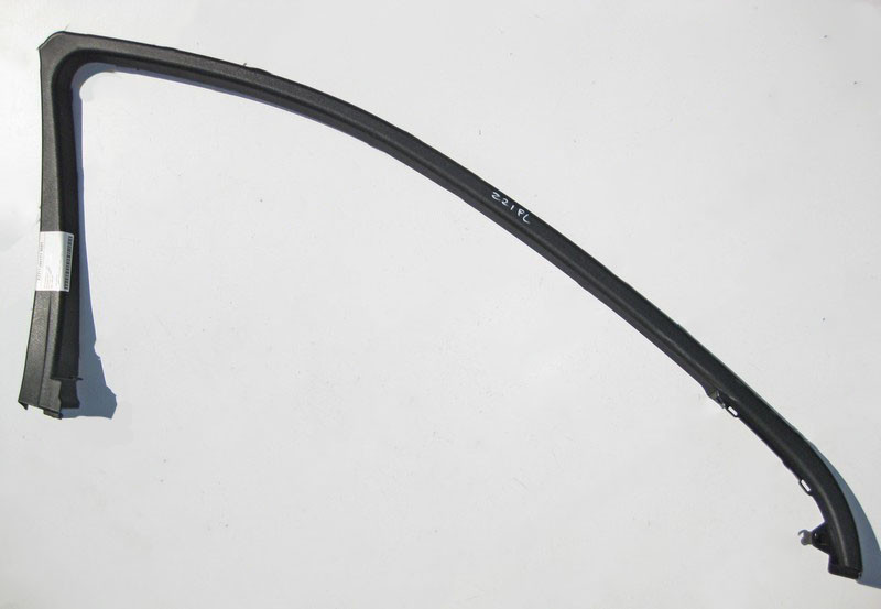 Mercedes-Benz  A2217250171 9051 Облицювання рами вікна передніх лівих дверей чорна S-class W221 Одеса - фото 1