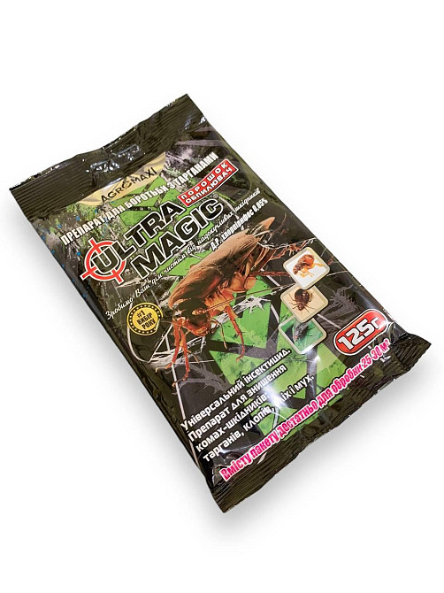 Порошок від побутових комах Ultra magic 125 г Agromaxi Харків - фото 3