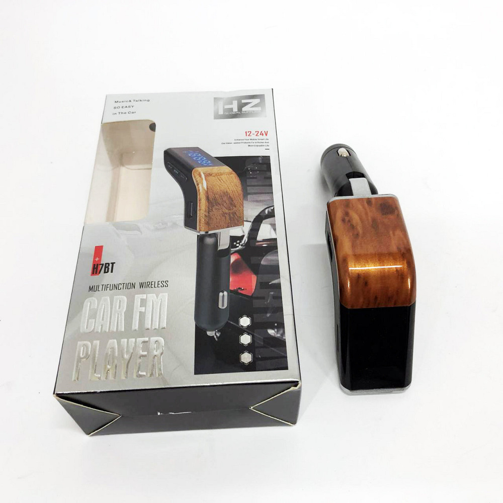 FM модулятор з bluetooth H7 BT, Mp3 bluetooth usb fm модуль, Bluetooth пристрої AV-334 fm модулятори Київ - фото 3