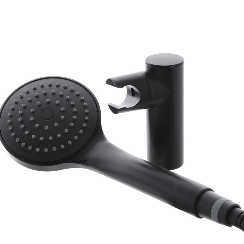 Черный ваннный смеситель Haiba Kubus 006 HB3931 Харьков - изображение 2