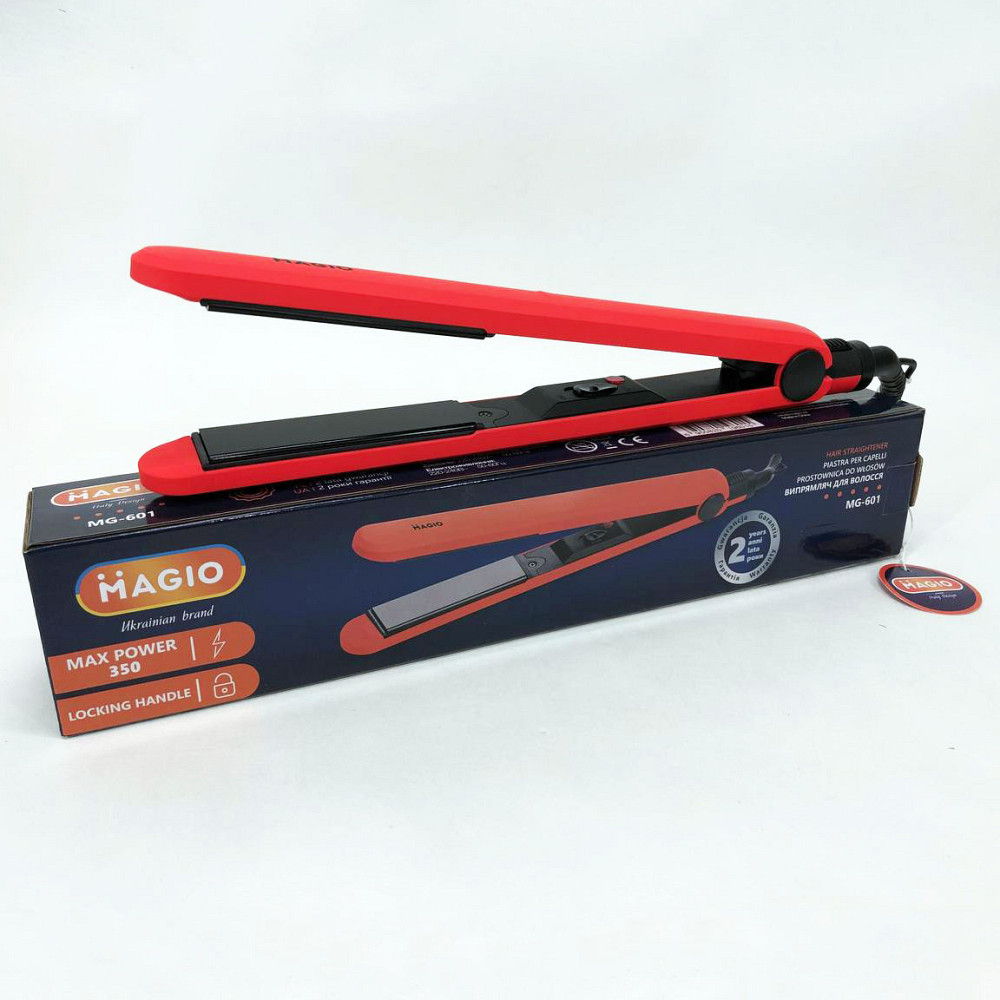 Утюжок с регулятором температуры, Топ выпрямитель для волос, Широкий утюжок для выпрямления волос BM-64 Львов - изображение 2