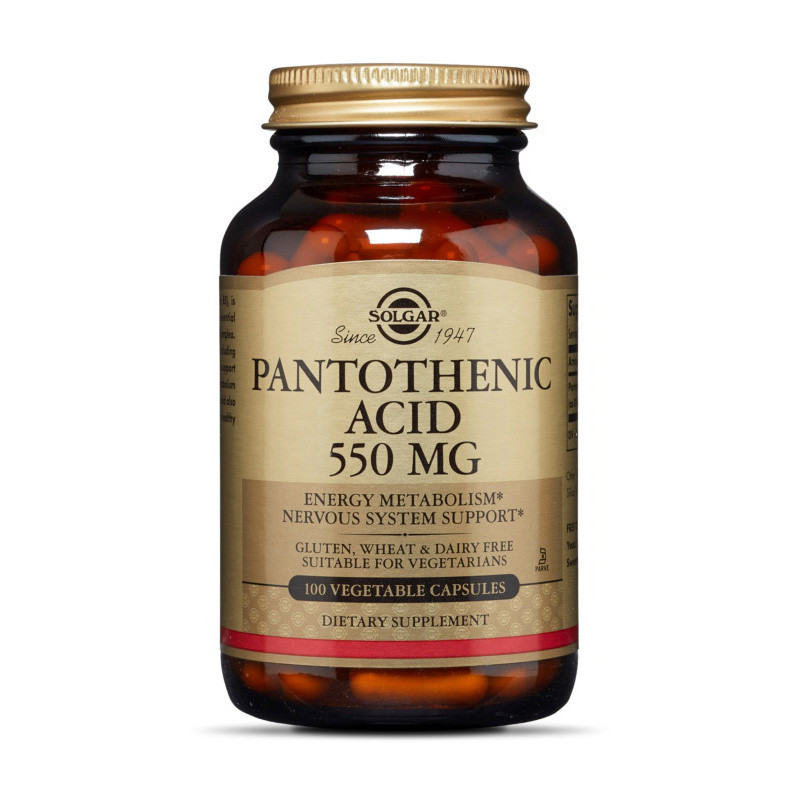 Pantothenic Acid 550 mg (100 veg caps) Луцьк - фото 1