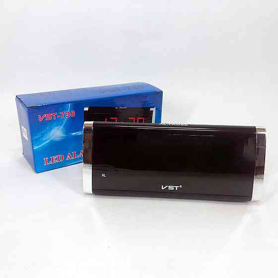 Часы сетевые электронные светящиеся настольные VST 730, Настольные часы ZY-172 зеркальный дисплей Киев