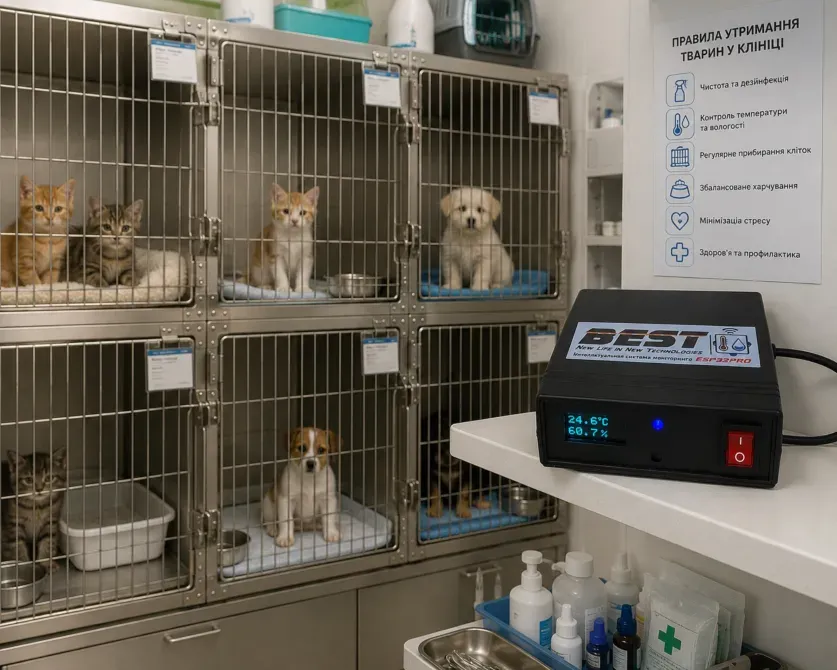 Інтелектуальна система моніторингу температури та вологості Incubators Best — Esp32 Київ - фото 10