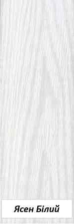 Двері гармошка глуха   DiCi Doors  "Ясен білий" 810х2030х6мм  DiCi-6 №101 Дніпро