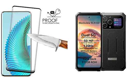 Захисне скло HyperGlass Pro для Blackview BL8000 – максимальна чутливість та захист Київ