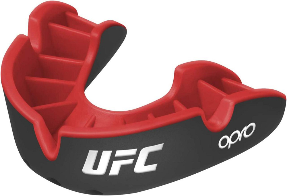 Капа боксерська OPRO Silver UFC Hologram Black/Red (art.002259002) Кам'янське - фото 5