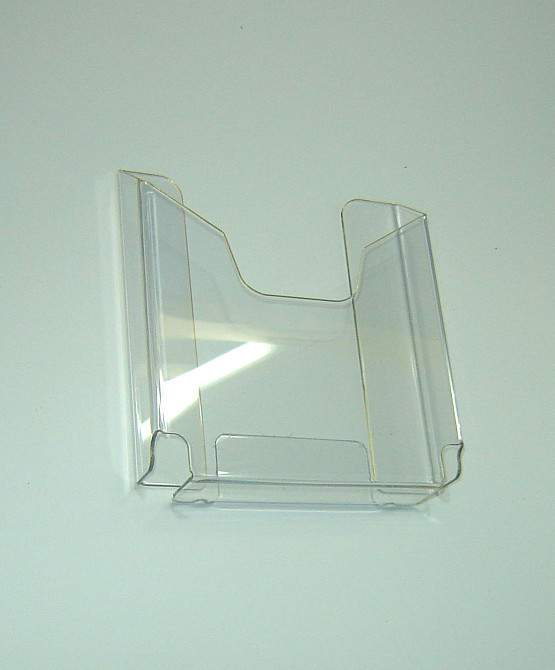 Карман буклетница EKOSTAR 120х140 верт 25мм, 1,5мм ПЭТ Киев - изображение 3