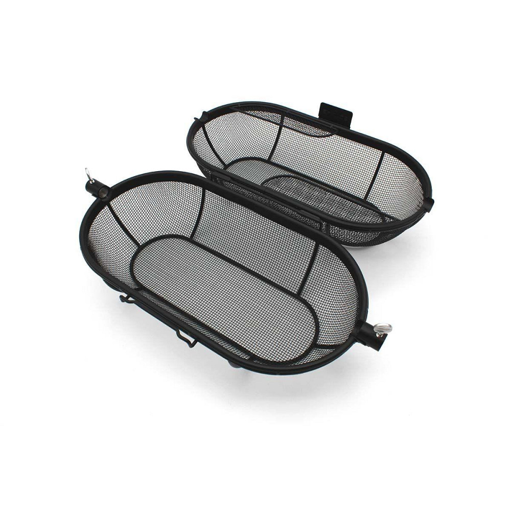 Кошик-сітка для рожна (вертелу) SANTOS, для гриля, кругла, чорна, антипригарна 897535 Код: 010972 Рівне - фото 6