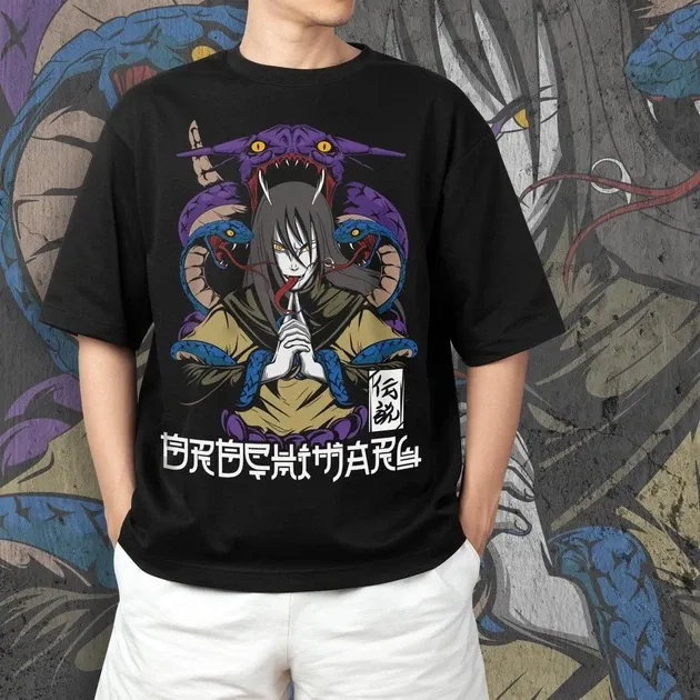 Футболка для підлітка хлопчика з принтом Наруто Орочімару Розмір 160 Anime10151 Дніпро - фото 4