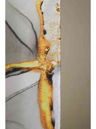 Шторка для ванної та душу з кільцями 180x180 см водовідштовхувальна, шторка для душової та ванної з гачками, мармурово-чорний Кам'янець-Подільський