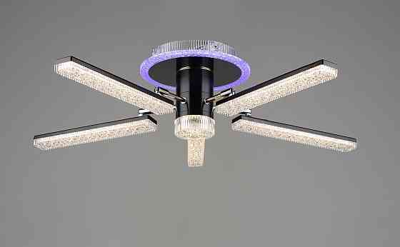 Люстра світлодіодна акрилова B YH0810/5 GD+BK 66W Коломия