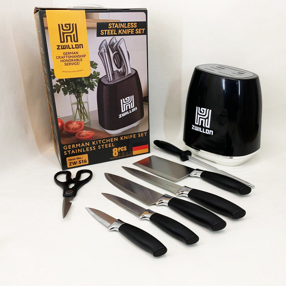 Якісні ножі для дому, Набір ножів для нової кухні, Відмінний набір ножів Ергономічні ножі кухні XQ-97 Івано-Франківськ - фото 2