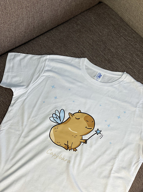 Футболка - "Capybara" прикольна футболка з Капібарою Чернівці - фото 2