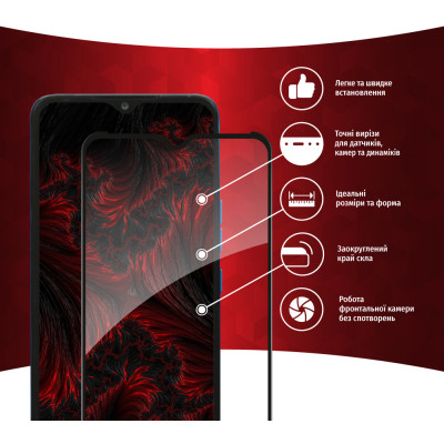 Скло захисне Intaleo Full Glue Tecno Pop 5 LTE (1283126535376) Вінниця - фото 2