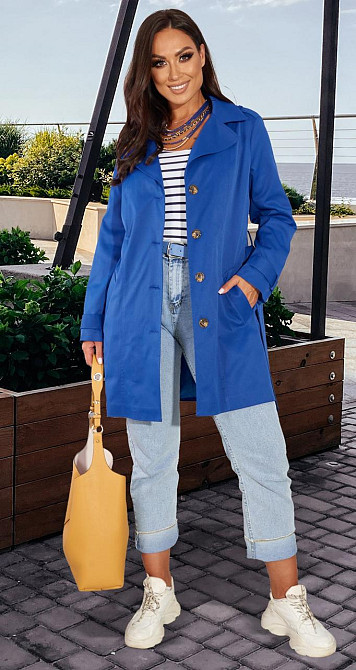 Укорочений класичний тренч (48) Київ - фото 1