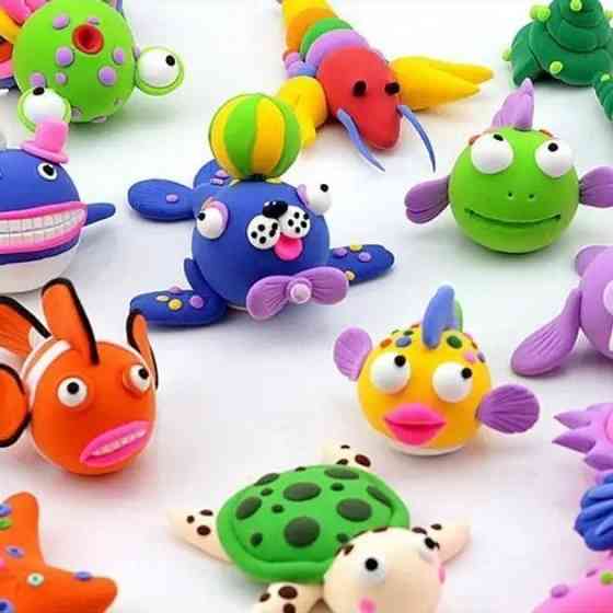 Тісто для ліплення для творчості 24 шт, Пластилін моделін Інтерактивне тісто для ліплення малюків WV-75 Івано-Франківськ