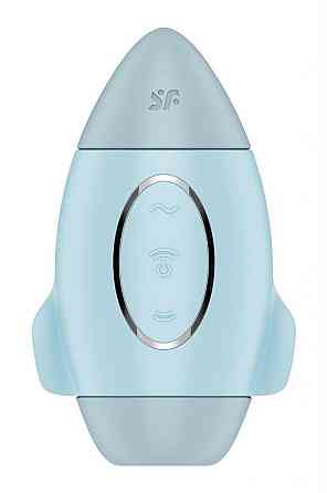 Вакуумный стимулятор - Satisfyer Mission Control Blue Sex Aura Киев