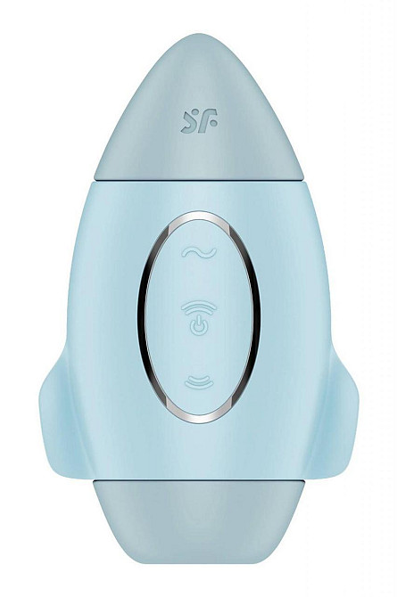 Вакуумный стимулятор - Satisfyer Mission Control Blue Sex Aura Киев - изображение 1