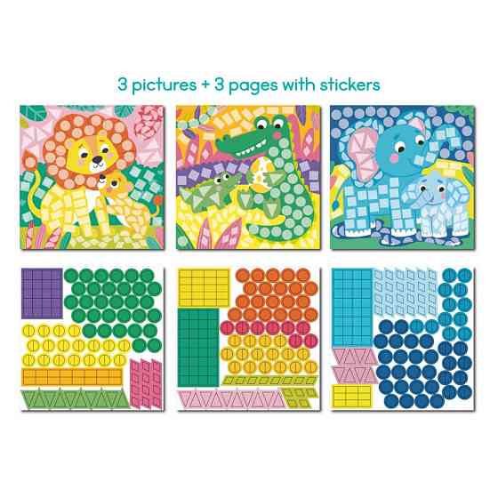 Детский набор для творчества мозаика 