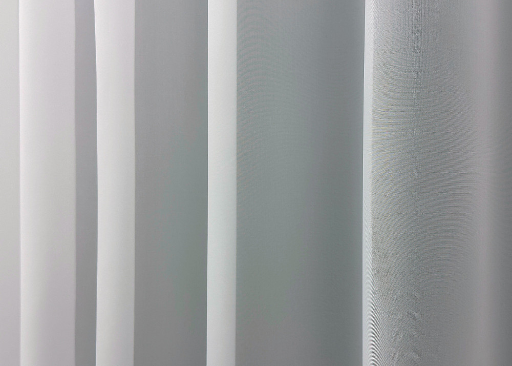 Тюль VR-Textil Вуаль 1795т Шифон однотонний Молочний 200х250 см (43-249) Київ - фото 5