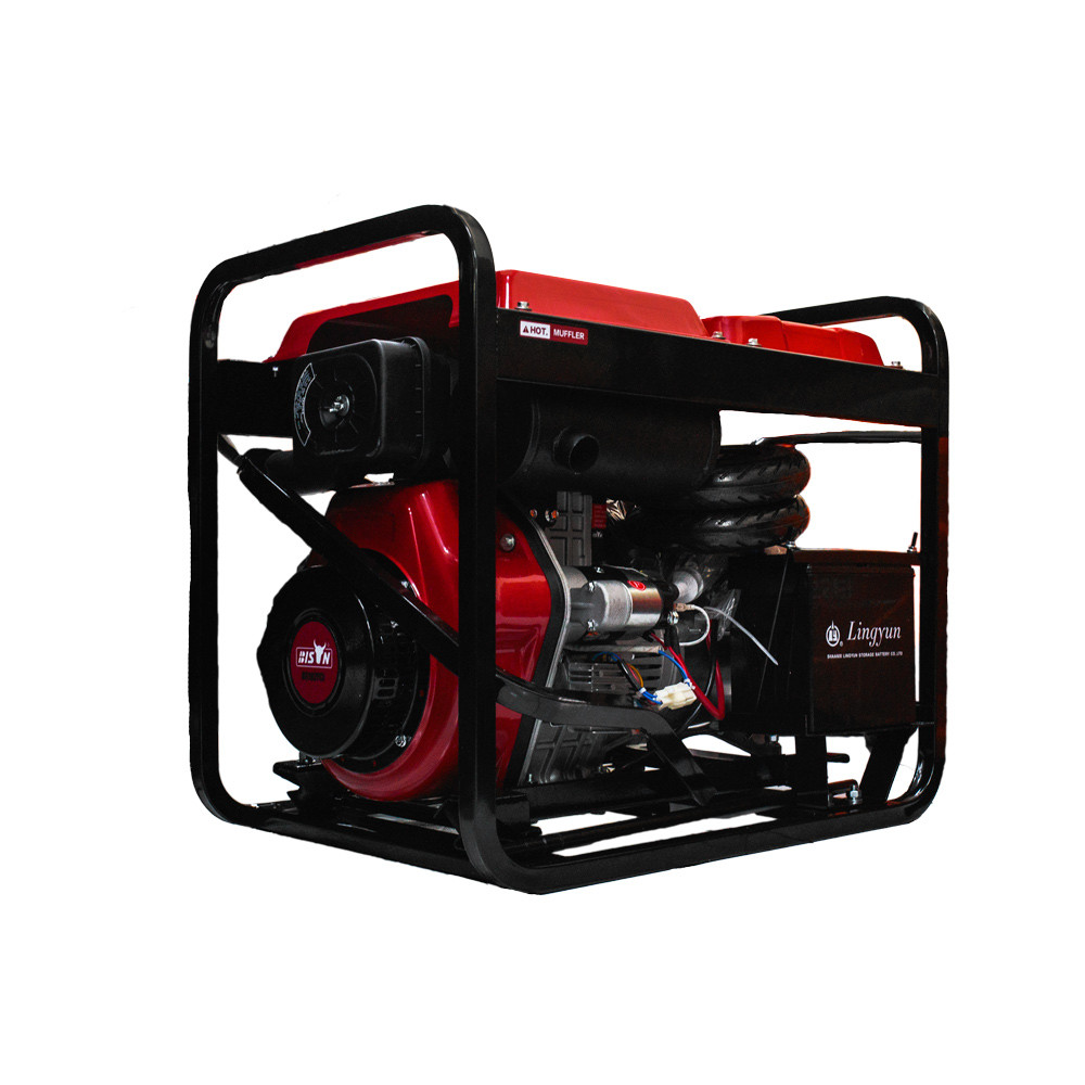 Дизельний генератор BISON BS8500DCE максимальна потужність 6.5 кВт Київ - фото 3