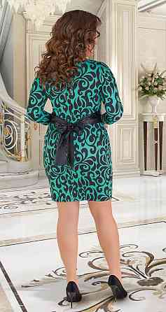 Платье с красивым рисунком  большого размера (46) Киев