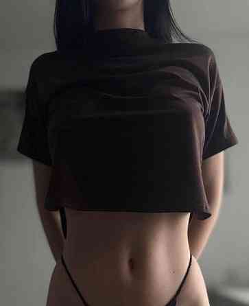 Жіноча базова укорочена футболка оверсайз із віскози Шоколад Одеса