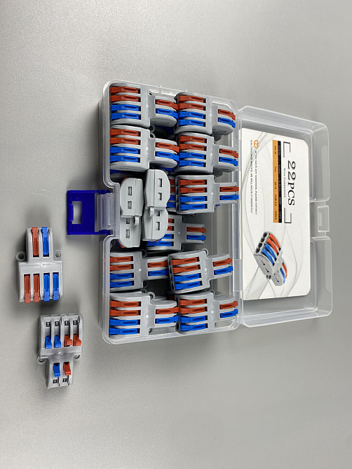 Набір з'єднувачів автопроводу від 0.08-4.00 мм (22 штуки) струм 32А Мукачево - фото 10