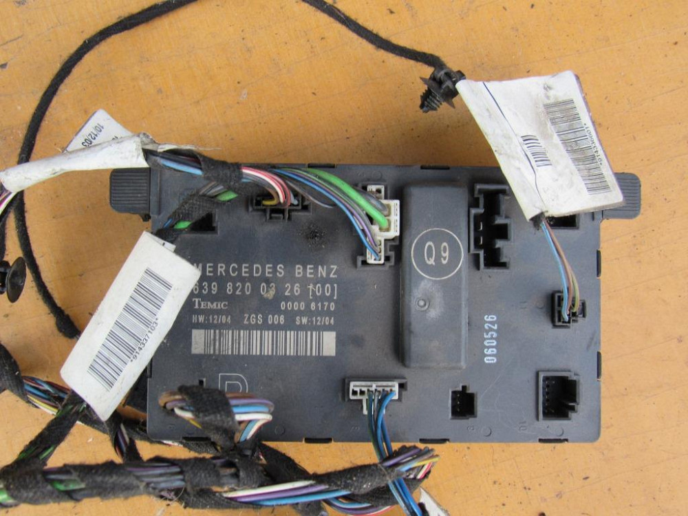 Блок керування дверима Mercedes Vito W639 2003-2014 (639820032600) Ковель - изображение 2