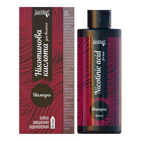 Нікотинова кислота Шампунь для волосся 200мл Луцьк