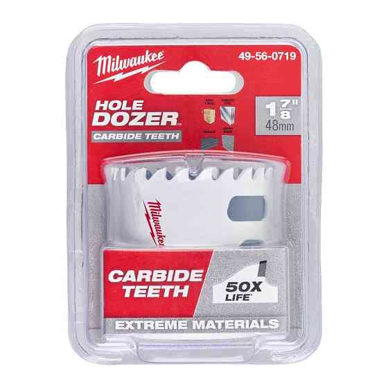 Коронка Bi-Metal Carbide MILWAUKEE, діаметр 48мм Одесса