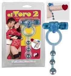 Віброкільце зі стимуляцією El Toro 2 Sex Aura Київ