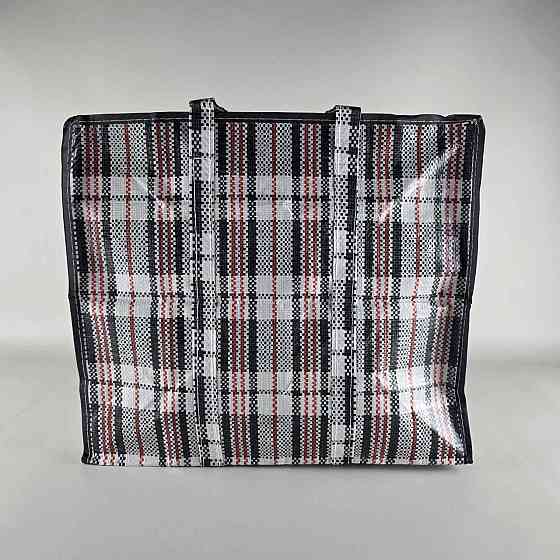 Сумка поліпропіленова, господарська, клітчаста No-1 (36*38*18) (1 шт.) Харків