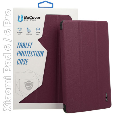 Чохол до планшета BeCover Smart Case Xiaomi Mi Pad 6 / 6 Pro 11" Red Wine (709503) Вінниця - фото 1