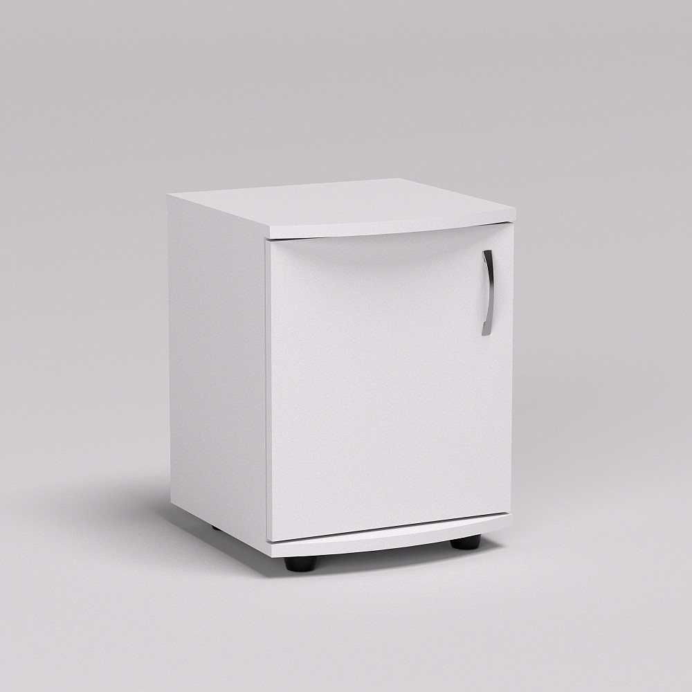 Тумба прикроватная V-3, Белый, 350/350/450 Львов - изображение 1