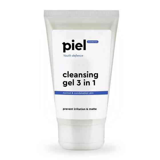 Гель для умывания нормальной и комбинированной кожи Piel Cleansing Gel 3 in 1 150 мл Днепр