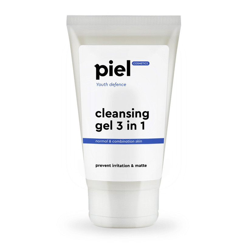 Гель для умывания нормальной и комбинированной кожи Piel Cleansing Gel 3 in 1 150 мл Днепр - изображение 1