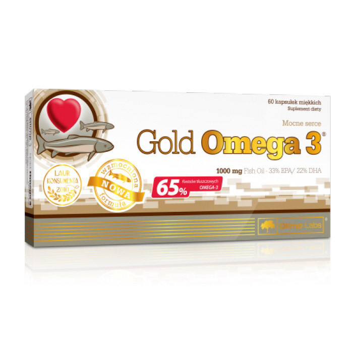 Gold Omega 3 65% (60 caps) Луцк - изображение 1