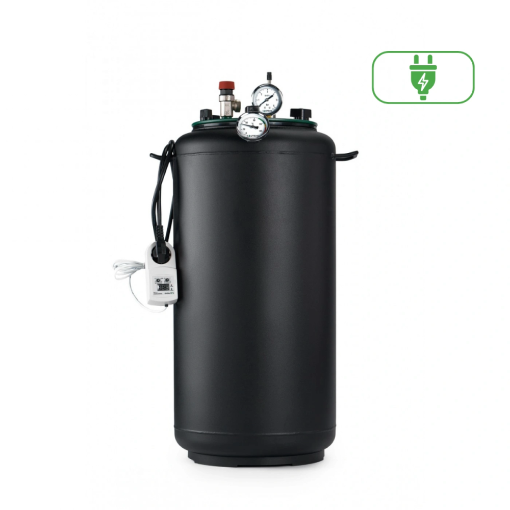 Автоклав бытовой УТех-32 electro, универсальный на 32 банки, электрический стальной домашний Киев - изображение 1