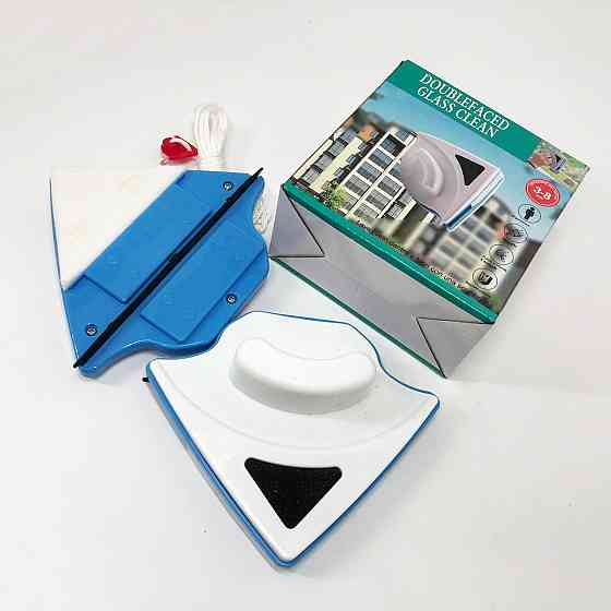 Щітка магнітна для миття скла з двох сторін Doublefaced Glass Clean KL-54 Івано-Франківськ