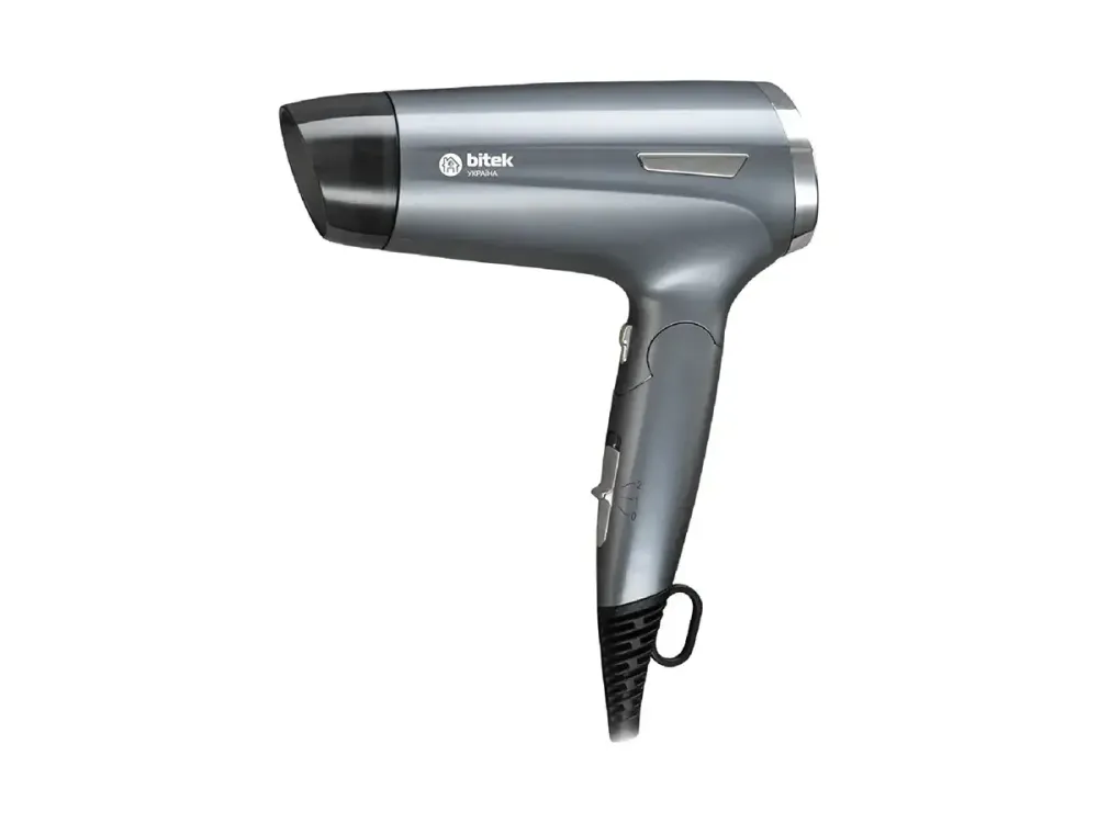 Фен для волос BITEK BT-464 2400Вт дорожный мощный фен для сушки и укладки волос с насадками Одесса - изображение 3