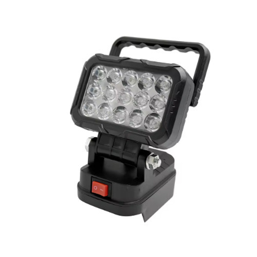 Светодиодный фонарь для аккумулятора 14.4/18В Makita LXT, 15LED 15Вт 1600лм Киев - изображение 4