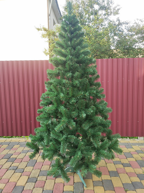 Штучна зелена ялинка ПВХ Карпатська казка 2.2 Одеса - фото 2