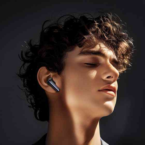 Бездротові навушники HOCO EQ23 Plus Duke Ⅱ з ANC та ENC чорні Київ