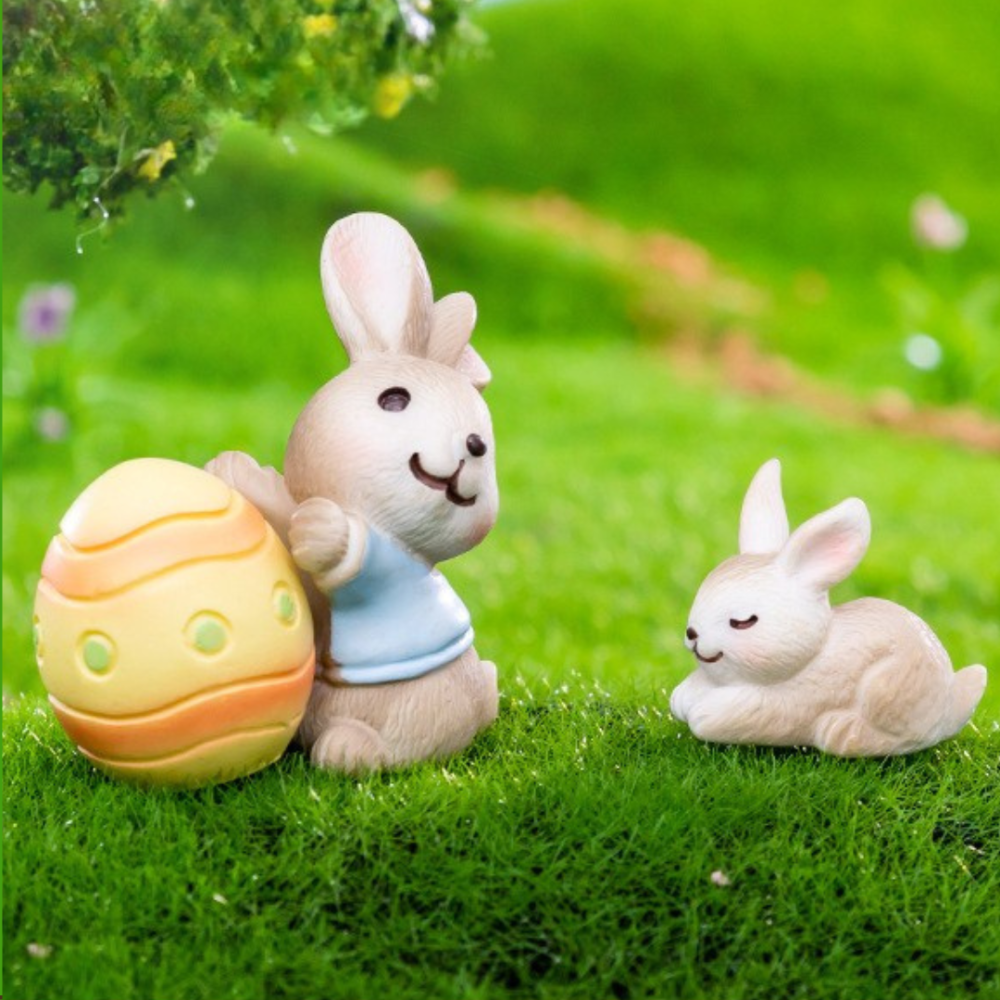Набор фигурок Кролики с Крашенками  7 шт Одесса - изображение 8