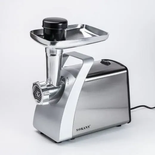 Потужна електрична М'ясорубка SK-06006 3800 Вт для дому з надійними ножами та сучасним дизайном Одеса
